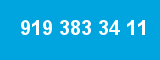 919 383 34 11